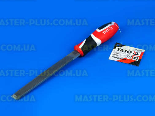 Напильник по металлу плоский 150мм Yato YT-6180