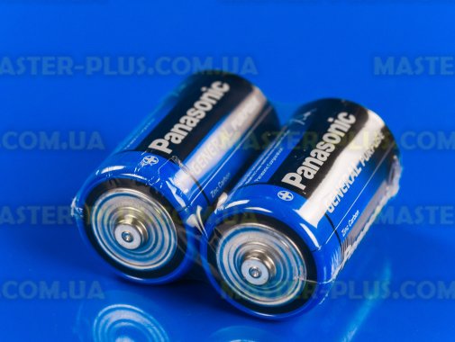 Батарейка Panasonic General Purpose D Tray 2шт Zinc-Carbon (R20BER/2P)