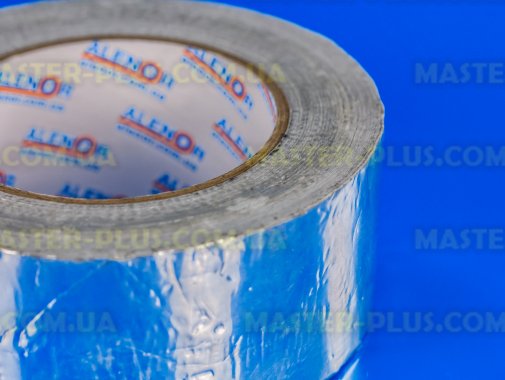 Скотч алюминиевый высокотемпературный  50мм 50м (40мкм)