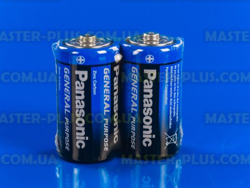 Батарейка Panasonic General Purpose C Tray 2шт Zinc-Carbon (R14BER/2P) 