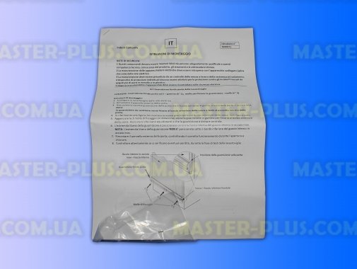 Уплотнительная резина двери (нижняя) посудомойки Indesit C00290247 для посудомоечной машины