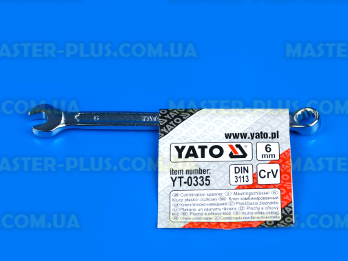 Ключ комбинированный 6мм Yato YT-0335