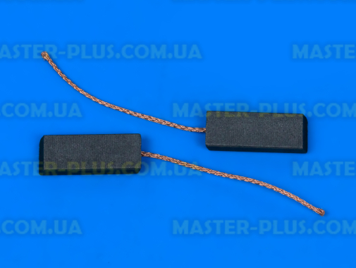 Щетки угольные 5*12,5*33 клееные, провод по центру для стиральной машины