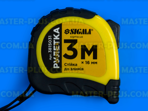 Рулетка 3м (16мм) Shiftlock Sigma 3815031