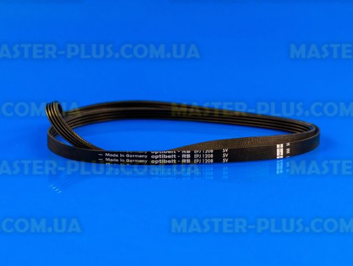 Ремінь 1208 J4 EL «Optibelt» чорний для пральної машини