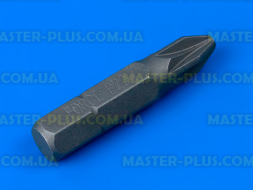 Бита крестовая PZ2 под адаптер 1/4" Force 122302
