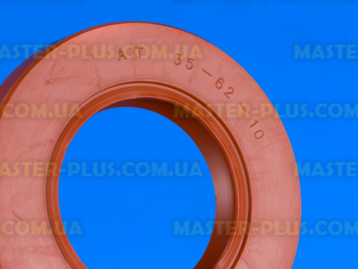 Сальник 35*62*10 термостойкий (красный) для стиральной машины