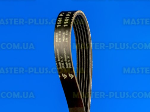 Ремінь 1141 J6 «Hutchinson» чорний для пральної машини