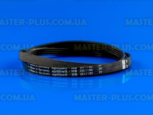 Ремінь 1180 J4 EL «Optibelt» чорний для пральної машини