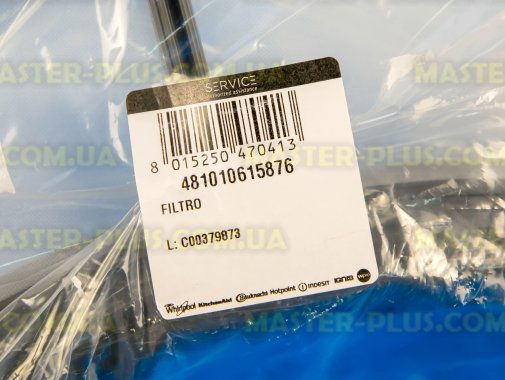 Фільтр повітряний Whirlpool 481010615876 для сушильної машини