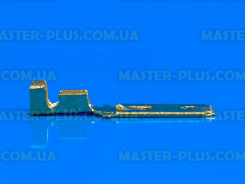 Клемма ножевая (папа), 6.3mm, под кабель, без изоляции