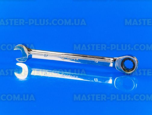 Ключ трещоточный 12мм длина 165мм TOPEX 35D747