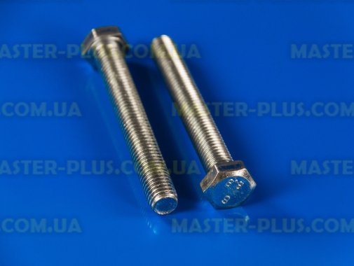 Болт М12*90 з повним різьбленням (оцинкований) DIN 933