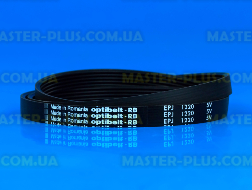 Ремінь 1220 J5 EL «Optibelt» чорний для пральної машини