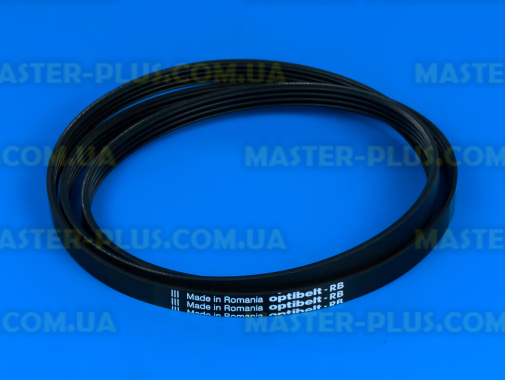 Ремінь 1265 J4 EL «Optibelt» чорний для пральної машини