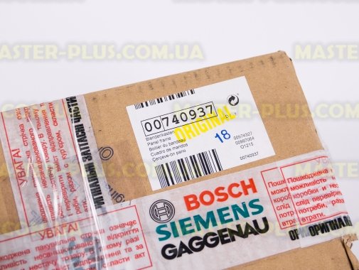 Панель управления в сборе Bosch Siemens 740937 для посудомоечной машины