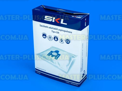 Набір мішків (5шт) з фільтром для пилососа Miele 9917730 SKL для пилососа