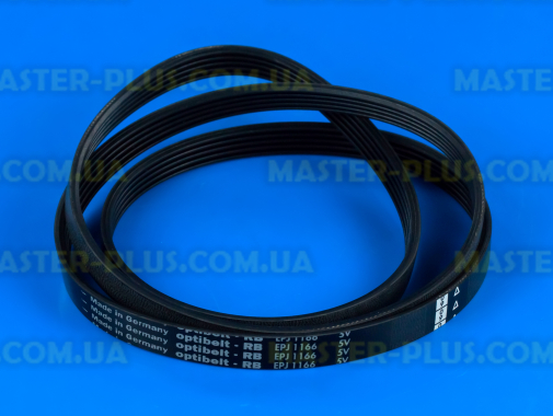 Ремень 1166 J5 EL «Optibelt» черный для стиральной машины