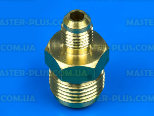 Муфта латунная 1/4&quot; - 1/2&quot; с наружною резьбой для кондиционера