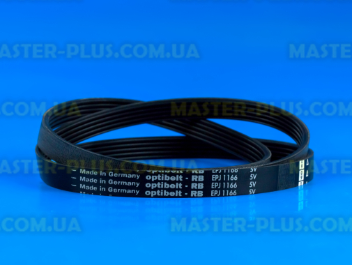 Ремень 1166 J5 EL «Optibelt» черный для стиральной машины