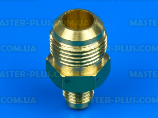 Муфта латунная 1/4&quot; - 1/2&quot; с наружною резьбой для кондиционера