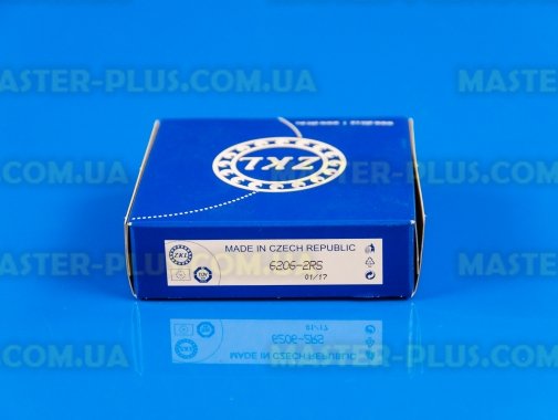 Подшипник 206 2RS ZKL (Чехия) для стиральной машины