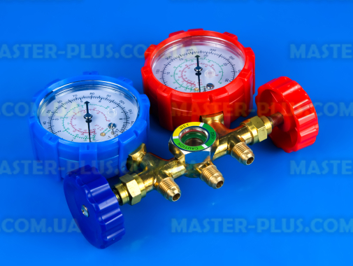 Манометрический коллектор двухвентильный Whicepart CT-536G