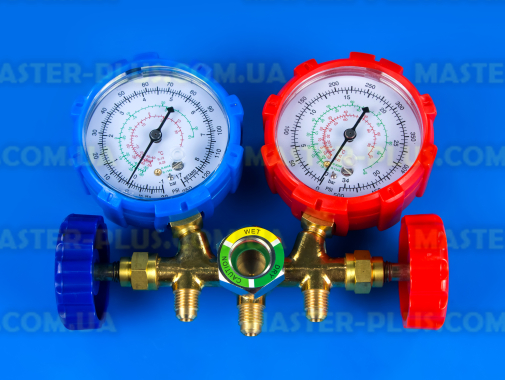 Манометрический коллектор двухвентильный Whicepart CT-536G