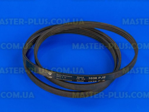 Ремінь 1036 J4 EL «Hutchinson» чорний для пральної машини