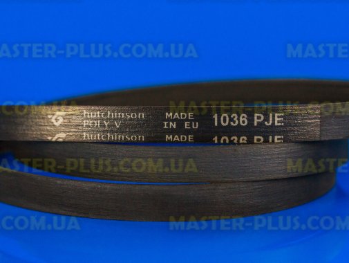 Ремінь 1036 J4 EL «Hutchinson» чорний для пральної машини
