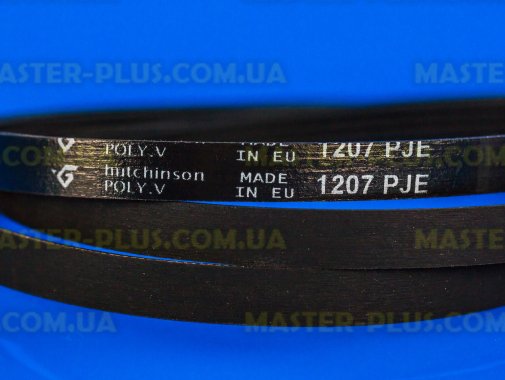 Ремінь 1207 J4 EL «Hutchinson» чорний для пральної машини
