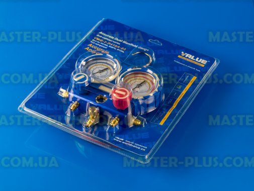 Манометрический коллектор двухвентильный VALUE VMG-2-R410A-03