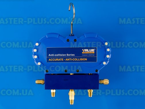 Манометрический коллектор двухвентильный VALUE VMG-2-R410A-03