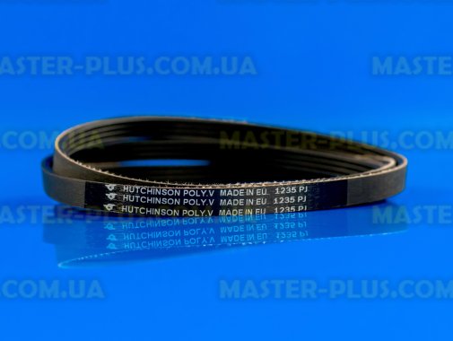 Ремінь 1235 J4 «Hutchinson» чорний для пральної машини
