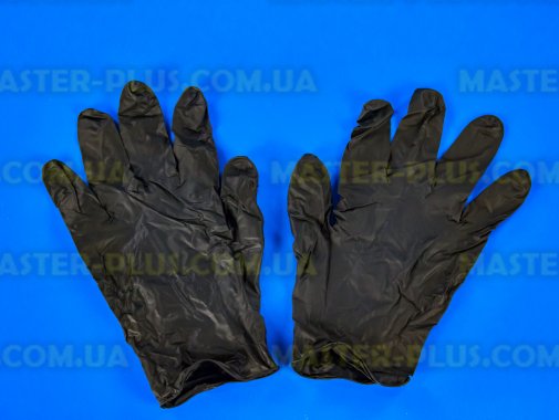 Перчатки нитриловые черные, размер XL (пара)