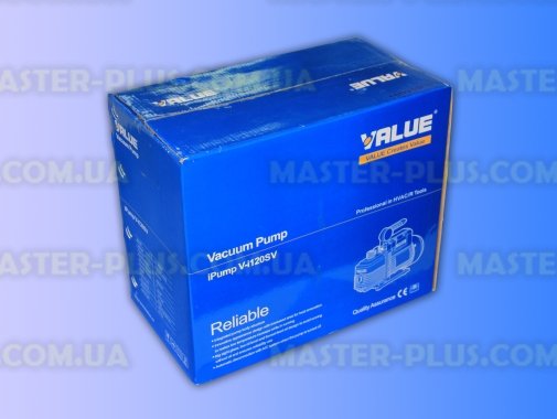 Вакуумний насос 51 л / хв Value VI 120-SV (з манометром)