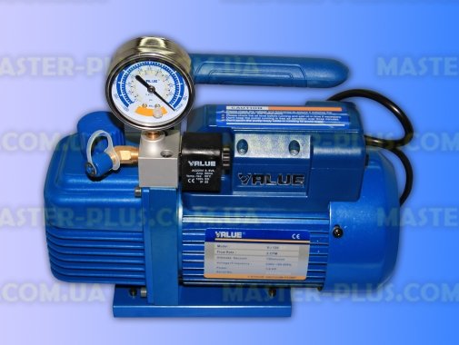 Вакуумний насос 51 л / хв Value VI 120-SV (з манометром)