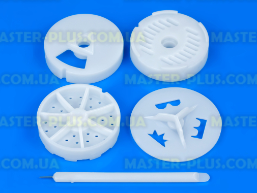 Комплект насадок для макаронных изделий для мясорубки Zelmer №5  для мясорубки