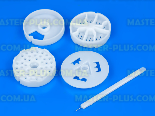 Комплект насадок для макаронных изделий для мясорубки Zelmer №5  для мясорубки