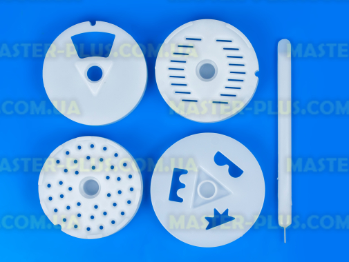 Комплект насадок для макаронных изделий для мясорубки Zelmer №5  для мясорубки