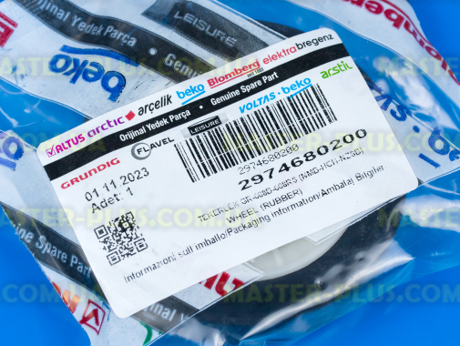 Опорный ролик барабана Beko 2974680200 для сушильной машины