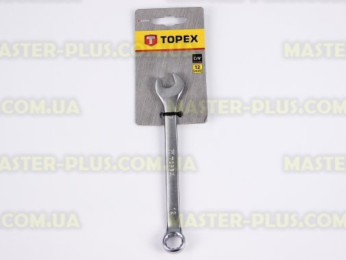 Ключ комбинированный 12мм длина 160мм TOPEX 35D707