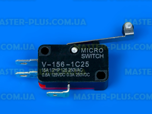 Кінцевий вимикач з планкою і роликом V-156-1C25