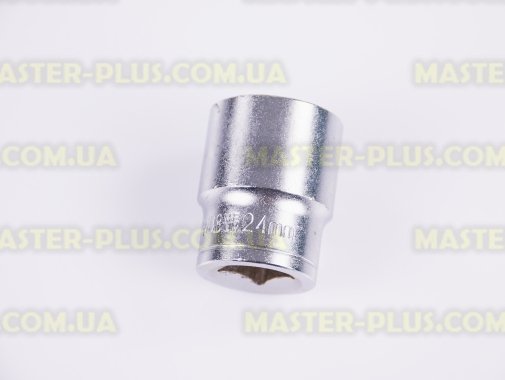 Головка торцевая 6-гранная 1/2" 24мм TOPEX 38D724