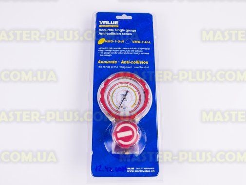 Манометрический одновентильный коллектор VALUE VMG-1-U-H Type3