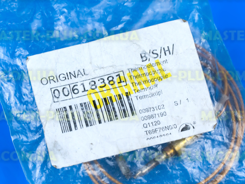 Термопара Bosch Siemens 616238 для плиты и духовки