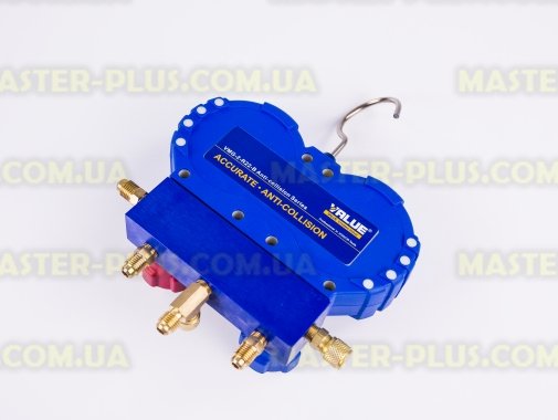 Манометрический коллектор двухвентильный VALUE VMG-2-R22-B