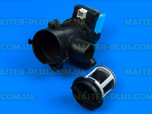 Насос (помпа) с корпусом Whirlpool 481281728015 для пральної машини