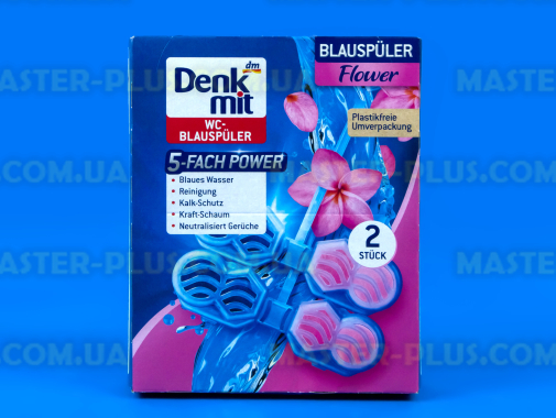 Подвесной блок для унитаза Denkmit Flower 2 шт
