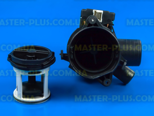 Насос (помпа) с корпусом Whirlpool 481281728015 для пральної машини